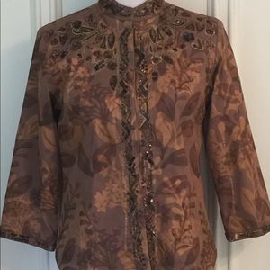 Chico’s Dress Jacket, Size 0 Chico’s Sizing